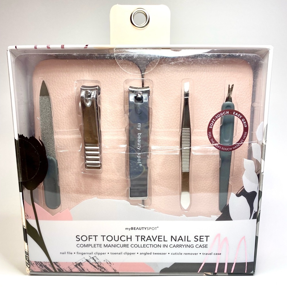 Nail Grooming Kit Set with Travel Case